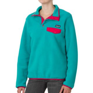 Patagonia Synchilla Lightweight Snap T Fleece Pullover   Womens