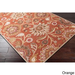 Hand tufted Alameda Traditional Floral Wool Area Rug (36 X 56)