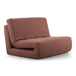 Zuo Modern Polygon Modern Mocha Brown Sleeper Chair Brown Size Chair