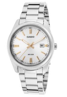 Casio MTP 1302D 7A2VDF  Watches,Mens Standard Silver Tone Steel Bracelet and Dial, Casual Casio Quartz Watches