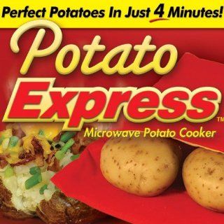 Potato Express Microwave Potato Cooker Kitchen & Dining