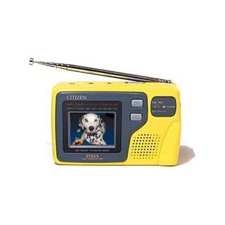 Citizen America ST 855 2.2" Handheld Color TV and Radio Electronics