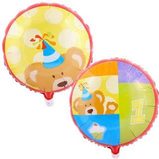 Birthday Bears 1st 18" Foil Balloon Health & Personal Care