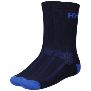 Helly Hansen Mens Hiker Lite 2 Pack Cotton Socks   Navy/New Team Royal      Clothing