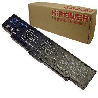 Hipower Laptop Battery For Sony Vaio VGN FE855, VGN FE855E, VGN FE865, VGN FE865E, VGN FE870, VGN FE870E, VGN FE880, VGN FE880E, VGN FE890, VGN FE890E, VGN FE890N Laptop Notebook Computers (Black) Computers & Accessories