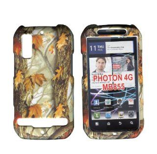 Camo Yellow Branches Motorola Electrify, Photon 4G MB855 Case Cover Phone Snap on Cover Case Faceplates Cell Phones & Accessories