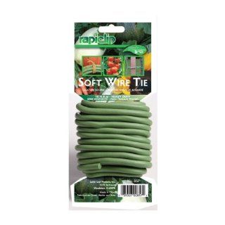 Luster Leaf Rapiclip Heavy Duty Soft Wire Tie 857  Heavy Duty Tie Twists  Patio, Lawn & Garden