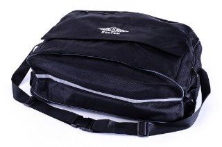 Bestem LGHD GLIDE DFL Black Tour Pak Luggage Rack Duffel Bag for Harley Davidson Road King/Glide Automotive