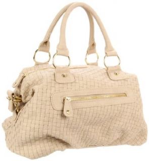 Steve Madden Blaticee Satchel,Ivory,One Size Shoes