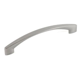 Contemporary 7 1/8 Inch High Heel Arch Design Stainless Steel Finish Cabinet Bar Pull Handle (case Of 5)