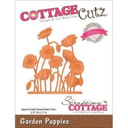Cottagecutz Elites Die 2.8 X3   Garden Poppies
