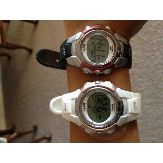 Timex Women's T5G881 1440 Sports Digital White Resin Strap Watch Timex Watches
