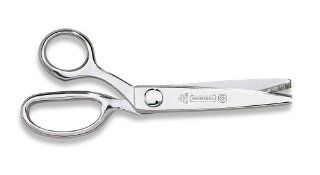 Mundial 863 7 1/2 Classic Forged 7 1/2 Inch Chrome Plated True Left Handed Pinking Shears