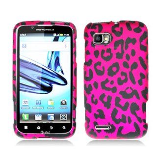 For Motorola Atrix 2 Mb865 Hot Pink Leopard Print Accessories Case Cell Phones & Accessories