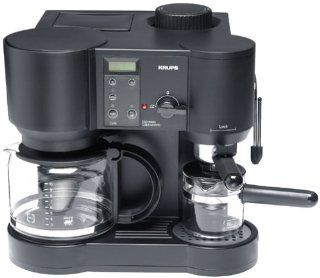 Krups 867 42 Il Caffe Bistro 10 Cup Coffee/4 Cup Espresso Maker Kitchen & Dining