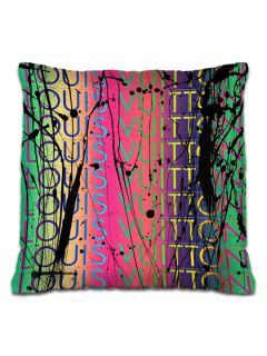 Colorfast Couture Pillow by Fluorescent Palace