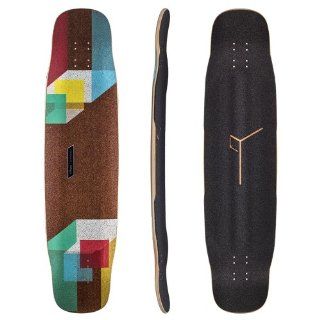 Loaded Tesseract Longboard Skate Deck 39"  Longboard Skateboards  Sports & Outdoors