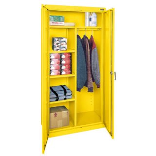 Sandusky Classic Series 36 Combination Cabinet CAC1361878 Color Yellow