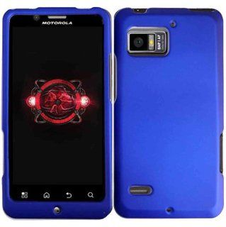 Blue Hard Case Cover for Motorola Droid Bionic XT875 Cell Phones & Accessories