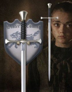 Needle, Sword of Arya Stark. Licensed from George R.R. Martin's "A Song of Ice and Fire."  Martial Arts Swords  Sports & Outdoors