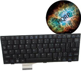 HQRP Replacement Keyboard for Asus Eee PC 901 900 series (Black) Netbook / Subnotebook plus HQRP Coaster Computers & Accessories