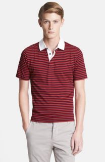 Peter Millar 'Alabama   Sugar Stripe' Short Sleeve Polo