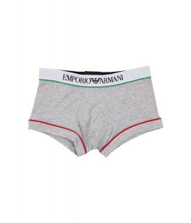 Emporio Armani Italian Flag Stretch Cotton Boxer Brief Mens Underwear (Blue)