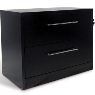 Jesper Office 2 Drawer  File Cabinet X9825 Finish Espresso