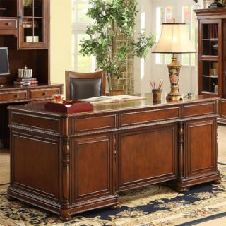 Riverside Furniture Bristol Court Executive Desk 24530