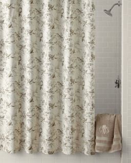 Aviary Toile Shower Curtain   Legacy Home