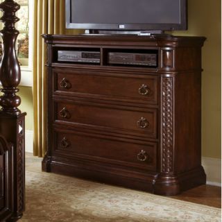 Progressive Furniture Marlestone 3 Drawer Media Chest P169 46