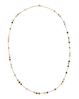 Jaipur Mini Mixed Stone Necklace, 35   Marco Bicego