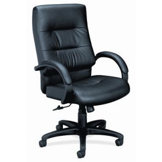 HON Basyx Vl690 Series Executive High Back Leather Chair BSXVL691SP11