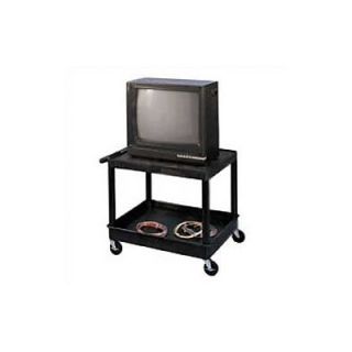 Luxor Open Shelf TV Cart with Lower Tray LPT27
