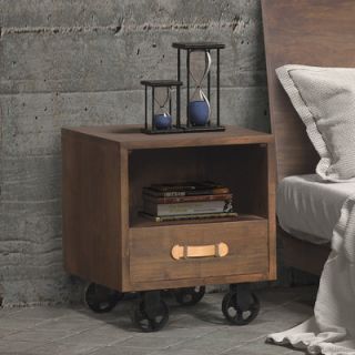 Zuo Era Oaktown 1 Drawer Nightstand 98191