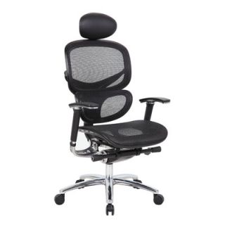 Boss Office Products Mesh B6888 BK HR / B6888 BK With Head Rest Yes
