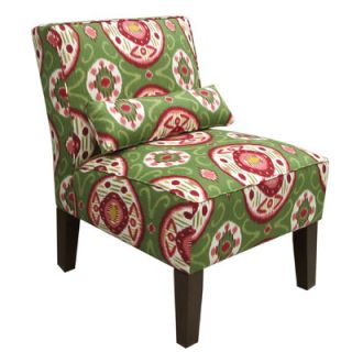Skyline Furniture Global Fabric Slipper Chair 5705GLBWTR
