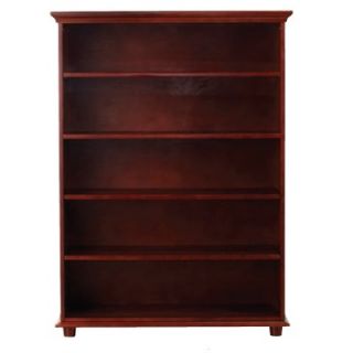 Wildon Home ® Storage Units High 51.75 Bookcase 4750X Finish Chestnut