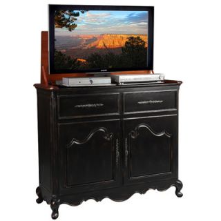 TVLIFTCABINET, Inc Belle Weathered 51 TV Stand AT006332 Finish Black