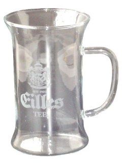 Eilles Tea   6 Glass Mugs With Logo   Thin     Grocery Tea Sampler