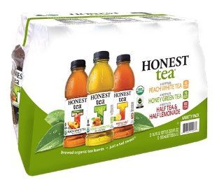 Honest Tea Variety Pack, 16.9 Ounce (Pack of 12)  Bottled Iced Tea Drinks  Grocery & Gourmet Food
