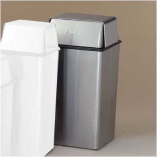 Witt Metal Series Wastewatchers 36 Gallon Stainless Steel Receptacle with Rig
