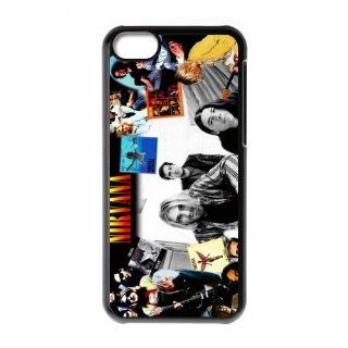 Custom Nirvana Cover Case for iPhone 5C W5C 884 Cell Phones & Accessories