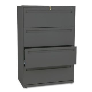 HON 700 Series 4 Drawer  File 784L Finish Charcoal