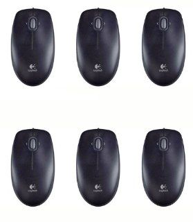 Logitech (910 001802) 6 Pack B120 Optical Combo Mouse Windows 7, Vista, XP and Linux kernel 2.4+ Computers & Accessories