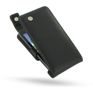 Motorola Atrix HD MB886 Leather Case   Flip TopType by PDair (Black) Electronics