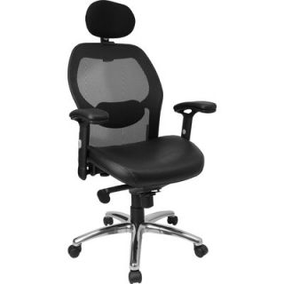 FlashFurniture Super Mid Back Mesh Office Chair LFW42 Style / Seat Upholstery