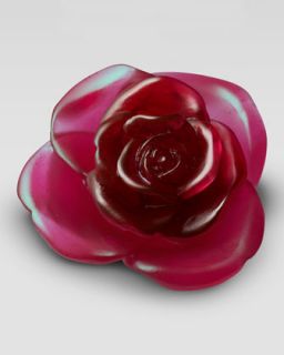 Red Rose Flower Sculpture   Daum