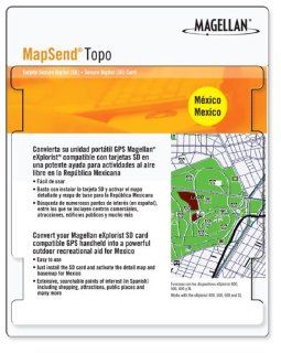 Magellan Mapsend Topo Mexico Map microSD Card GPS & Navigation