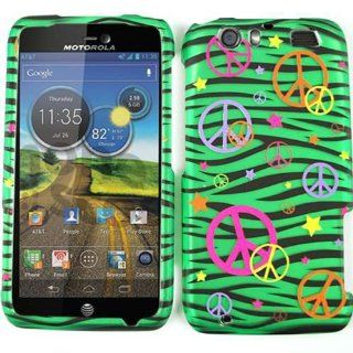 For Motorola Atrix 4g Mb886 Peace Green Zebra Matte Texture Case Accessories Cell Phones & Accessories